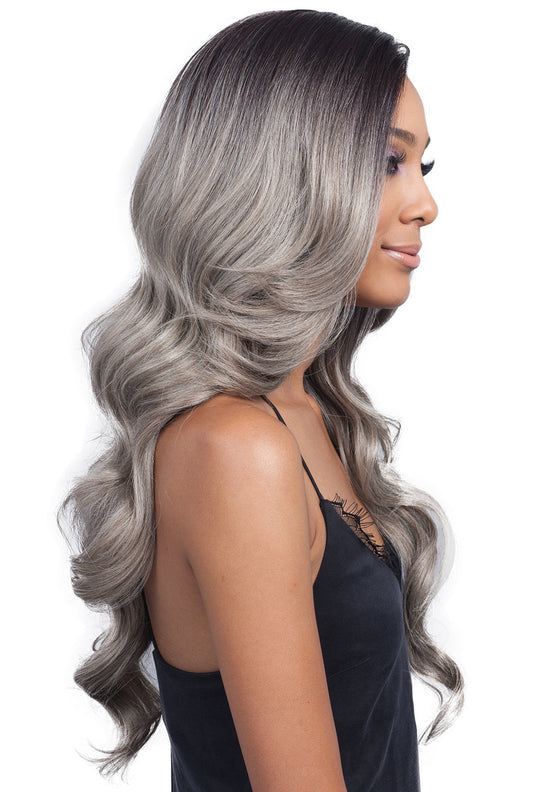 Bobbi Boss 13"x4" Hand-Tied Swiss Lace Front Wig MLF224 KEESHANA Alexwigs