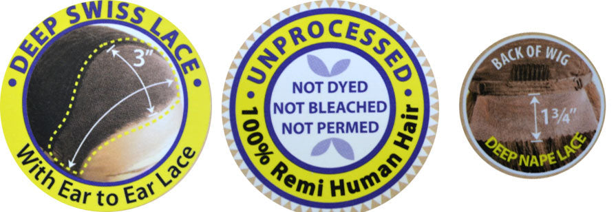 Motown Tress 100% Brazilian Remy Unprocessed HH Swiss Lace Wig HBR LS LEA Alexwigs