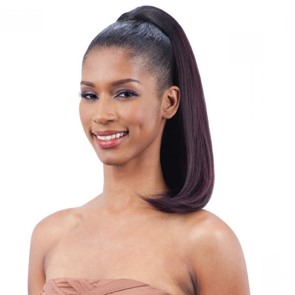 Freetress Equal Drawstring Ponytail YAKY BOUNCE 20 Inch Alexwigs