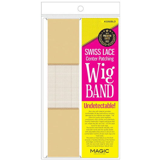 Magic Collection Swiss Lace Wig Band - CENTER PATCHING Alexwigs