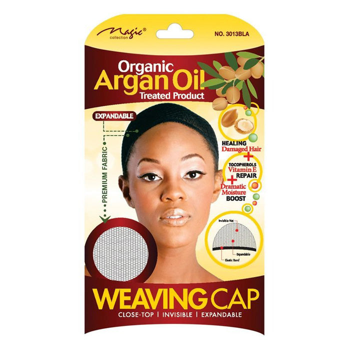 Magic Organic Argan Oil Treated Product WEAVING CAP (3013BLA) Alexwigs