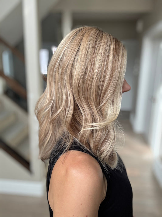 18" Olivia LOB Comfort Cap Lace Top Wig (M) Alexwigs