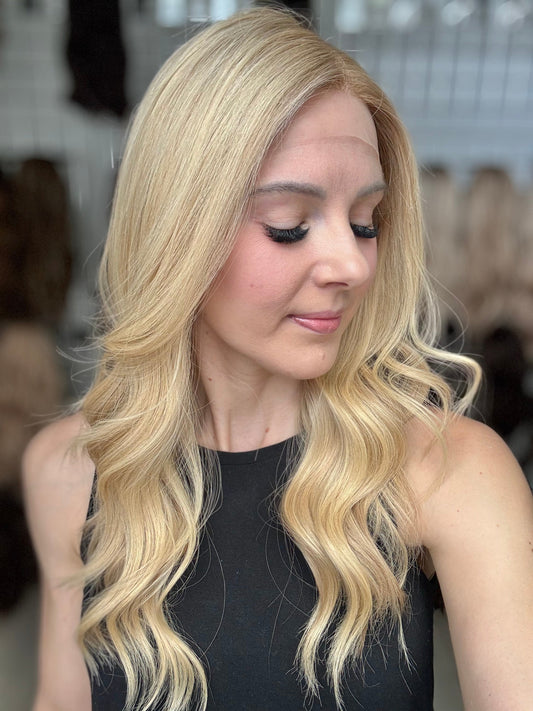 22" Jolie Luxury Cap Lace Top Wig (S) (FINAL SALE) Alexwigs