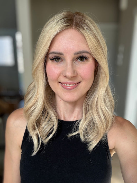 18" Cara LOB Comfort Cap Lace Top Wig (S) Alexwigs