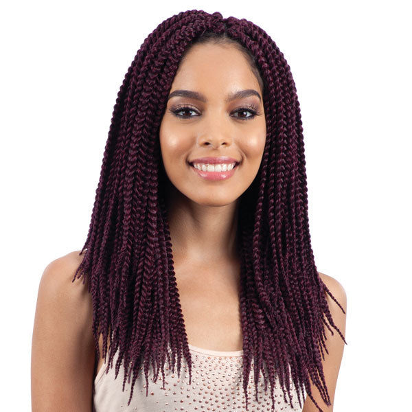 Model Model Glance Pre-Looped Crochet Braid - LARGE BOX BRAID 14" Alexwigs