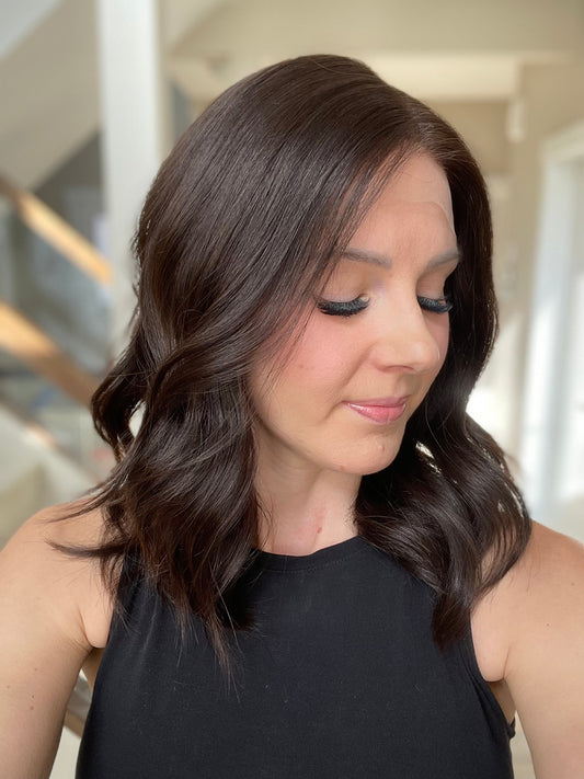 18" Mira Luxury Cap Lace Top Wig (S) (FINAL SALE) Alexwigs