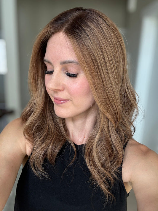 18" Elana LOB Comfort Cap Lace Top Wig (M) (FINAL SALE) Alexwigs