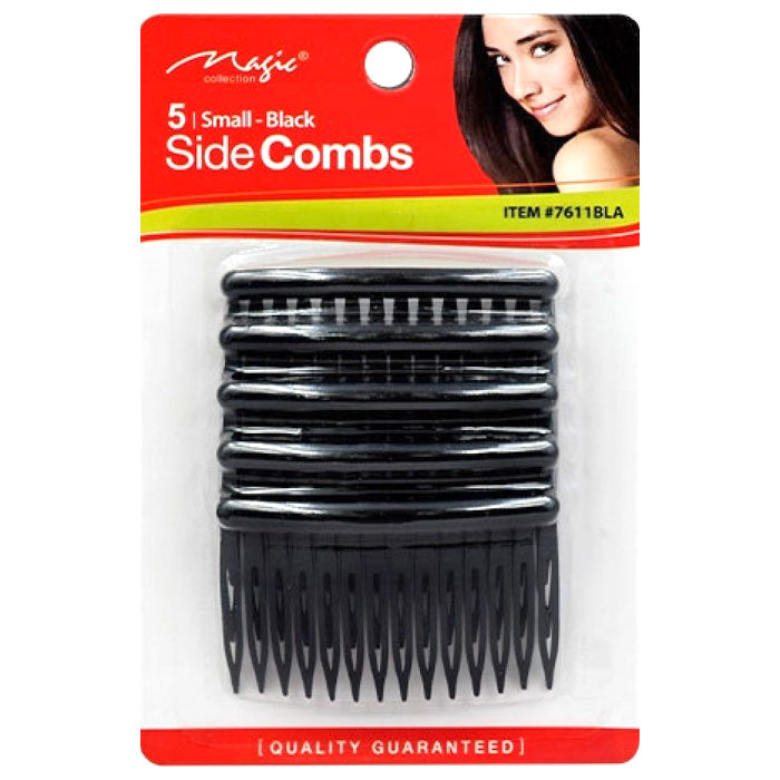 Magic Collection Small-Black Side COMBS (5 Pcs) Alexwigs