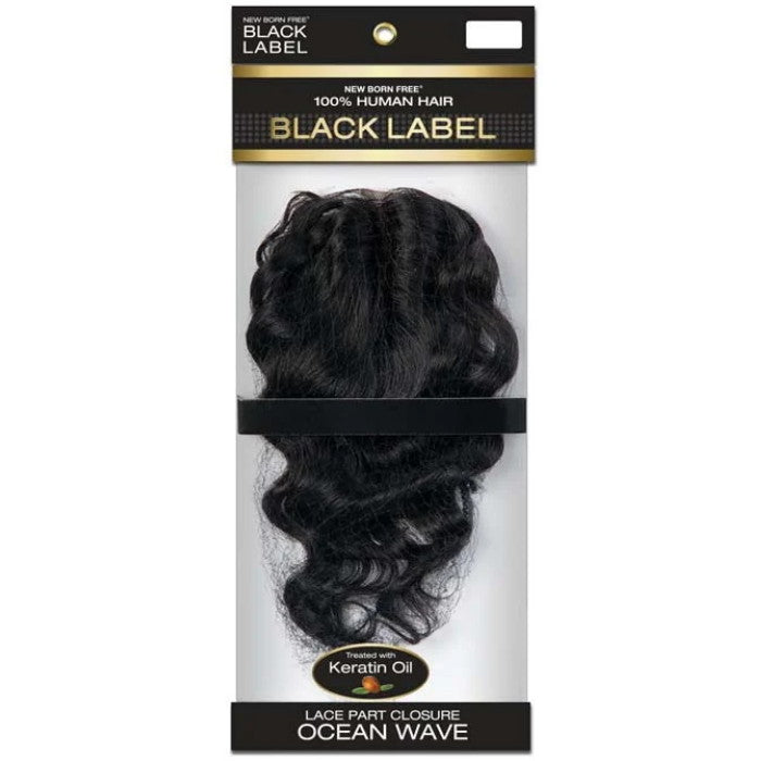 New Born Free Brazilian Black Label Lace Closure 12- Ocean Wave - BLOTC12 Alexwigs