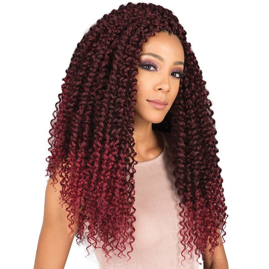Bobbi Boss African Roots Braid Collection Crochet BRAZILIAN WATER CURL 18 Inch Alexwigs