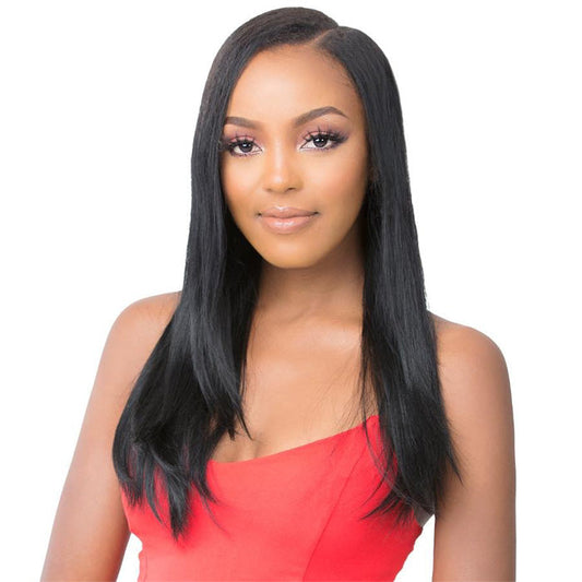 It's a Wig 100% Natural Human Hair HH U Part Wig - STRAIGHT 22" Alexwigs