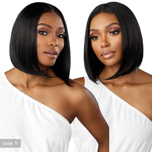 Sensationnel Dashly Salt & Pepper 4" Deep Part HD Lace Front Wig - SP LACE UNIT 1 Alexwigs