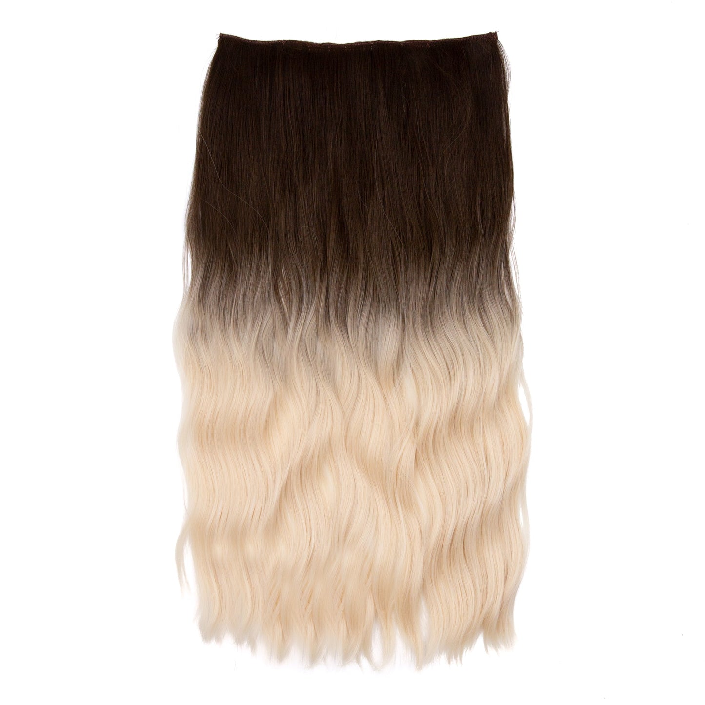 20" Hair Extensions Clip-in Body Wave 160g BALAYAGE BLONDE Alexwigs