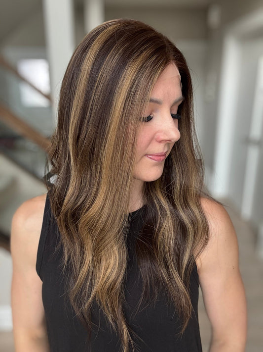 23" Sophia Luxury Cap Lace Top Wig (M)(FINAL SALE) Alexwigs