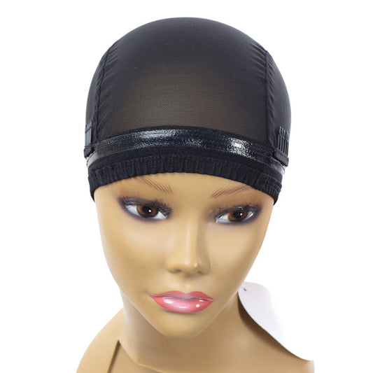 Freetress Anti-Slip - MESH DOME CAP (BLACK/NUDE) Alexwigs