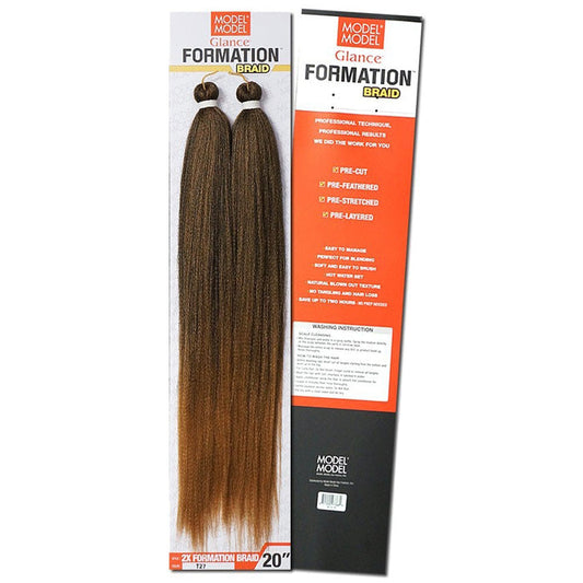 Model Model Glance Crochet Braids - 2X FORMATION 20" Alexwigs