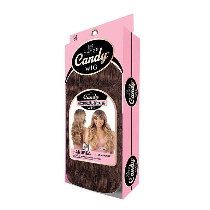 Mayde Beauty Candy Curtain Bang Full Wig - ANDREA Alexwigs