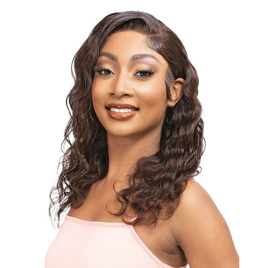 Janet Collection Natural Glueless 100% Virgin Remy Human Hair HD 360 Lace 13x4 Front Wig - HAYDEN Alexwigs