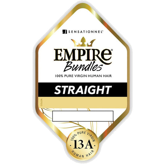 Sensationnel Empire Bundles 13A 100% Pure Virgin Human Hair Weaves - STRAIGHT - Multi Alexwigs