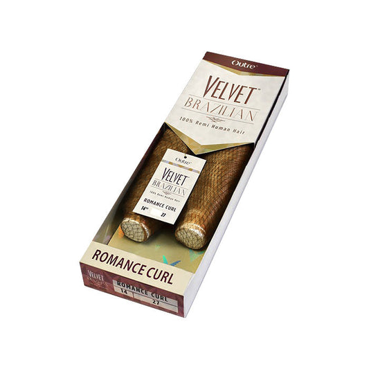 Outre Velvet Brazilian 100% Remi Human Hair Weave ROMANCE CURL (10 - 18 Inch) Alexwigs