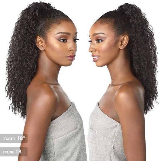 Sensationnel Instant Pony Drawstring Ponytail - FRENCH WAVE (18-24 Inch) Alexwigs