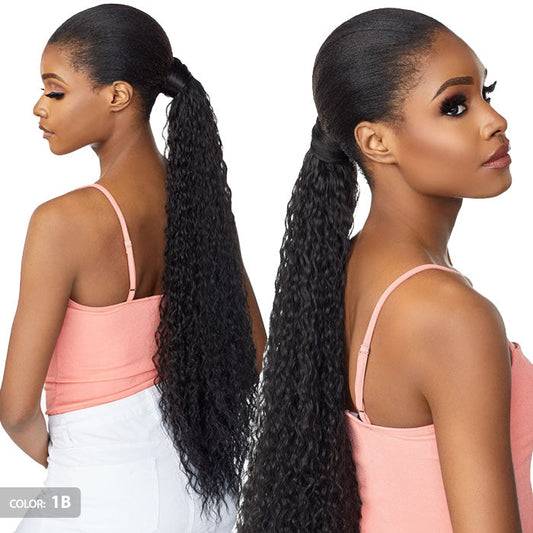 Sensationnel Instant Pony Wrap - FRENCH WAVE 30" Alexwigs