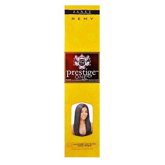 Janet Prestige One Remy Human Hair Weaving - ALCO REMY YAKI 10A - 18" Alexwigs