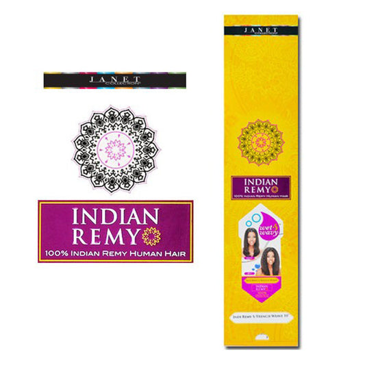 Janet Collection Indian Remy 100% Remy Human Hair Weave - YAKY 14/24" Alexwigs