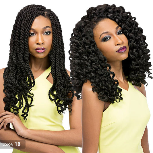 Outre X-Pression Crochet Braid - CUEVANA TWIST WEAVING 18" Alexwigs
