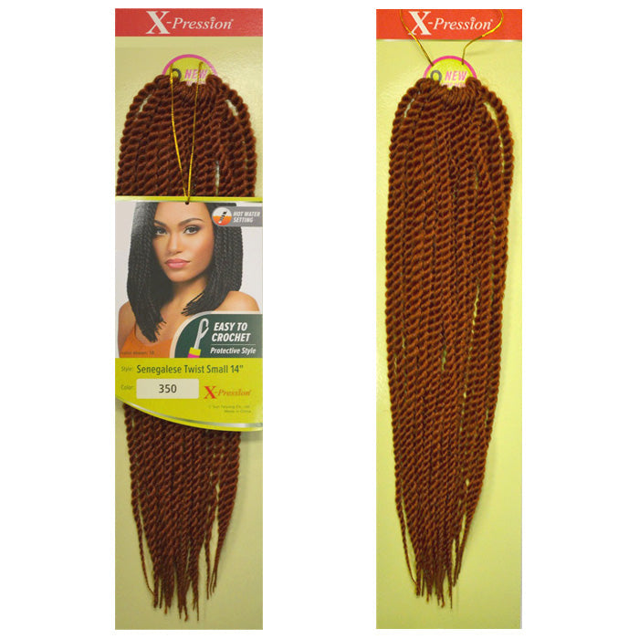 Outre X-Pression Pre-Looped Crochet Braid - SENEGALESE TWIST SMALL 10/14/18/24" Alexwigs