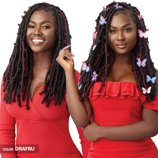 Outre X-Pression Twisted Up Crochet Braid - WATERWAVE FRO TWIST 22" 2X Alexwigs