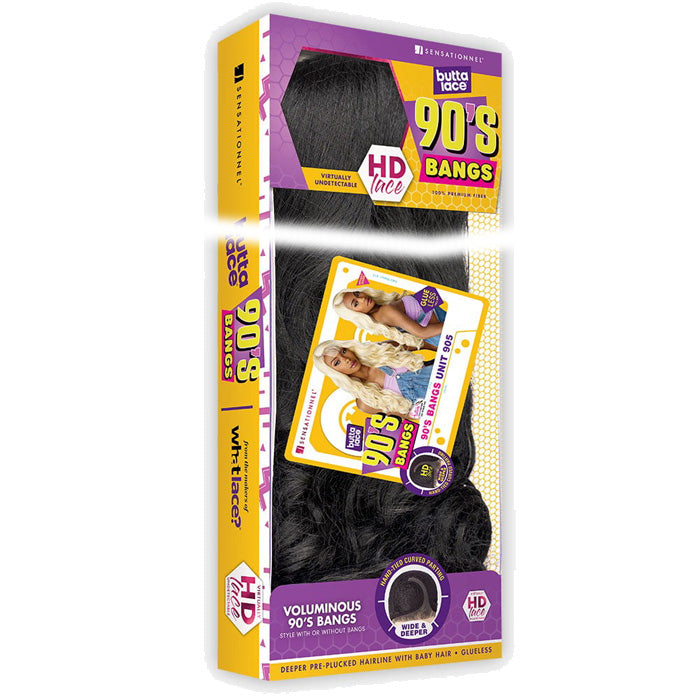 Sensationnel Butta Lace 90's Bangs Glueless HD Lace Front Wig - 90'S BANGS UNIT 905 Alexwigs