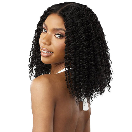 Sensationnel Butta Lace Wet and Wavy Glueless Human Hair Blend HD Lace Front Wig - W&W WATER WAVE 12 Alexwigs