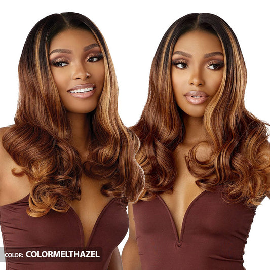 Sensationnel What Lace Glueless Human Hair Blend 13X6 HD Lace Front Wig - KESHILA 20" Alexwigs