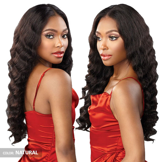 Sensationnel 15A 100% Unprocessed Human Hair 13X4 HD Lace Front Wig - LOOSE WAVE 24 Alexwigs