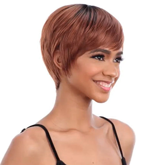Model Model Human Hair Blend Clair Wig - BB 002 Alexwigs