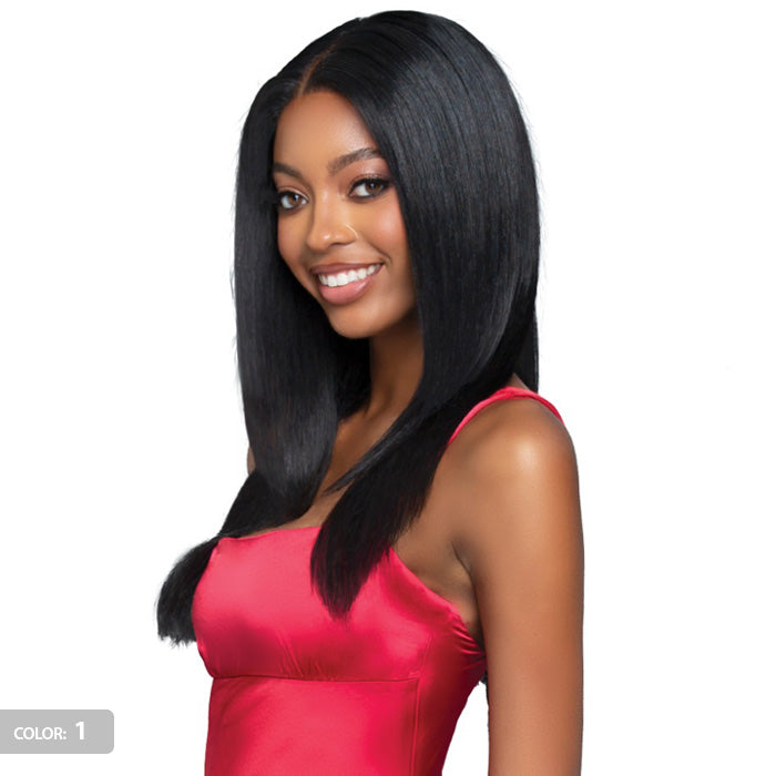 Bobbi Boss Glueless 100% Human Hair 4x5 HD Lace Front Wig - MHLF316 4x5 STRAIGHT 22" Alexwigs