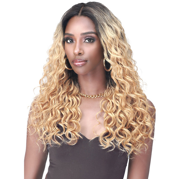 Indiremi 100% Virgin Remy Human Hair 13x4 Deep Lace Front Wig - MHRLF019 DEEP CURL 20" - By Bobbi Boss Alexwigs