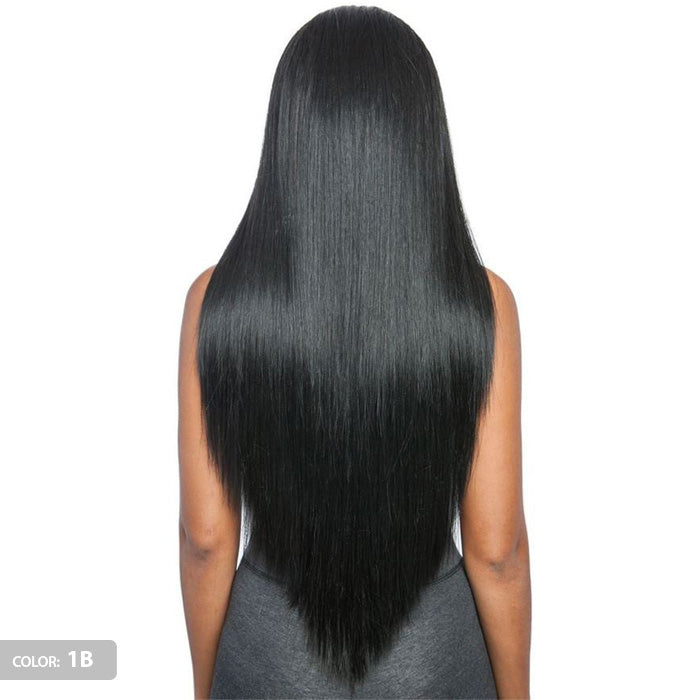 Melanin Queen Brazilian Frontal Lace Tiger Eye 13x4 Wig - MLF02 YAKY SLEEK 30" Alexwigs