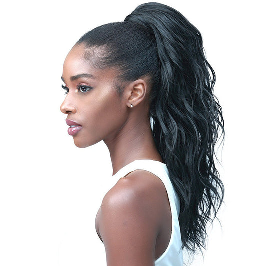 Bobbi Boss Human Hair Blend Tress Up Ponytail Loose Wave 14 "- 18" Alexwigs