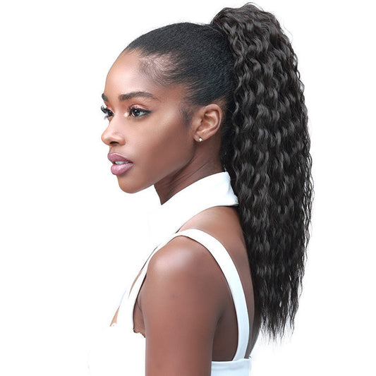 Bobbi Boss Human Hair Blend Tress Up Ponytail BRAZILIAN WAVE 14" - 18" Alexwigs
