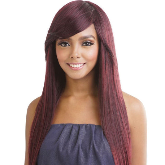 Mane Concept Mega Brazilian Human Hair StyleMix Weave - MEGA SILK BRAZILIAN 3 Pcs + PART CLOSURE (14-22") Alexwigs