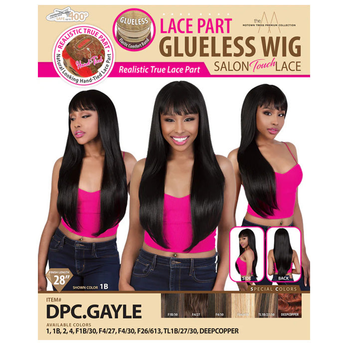 Motown Tress Glueless Salon Touch Lace Part Wig - DPC.GAYLE Alexwigs