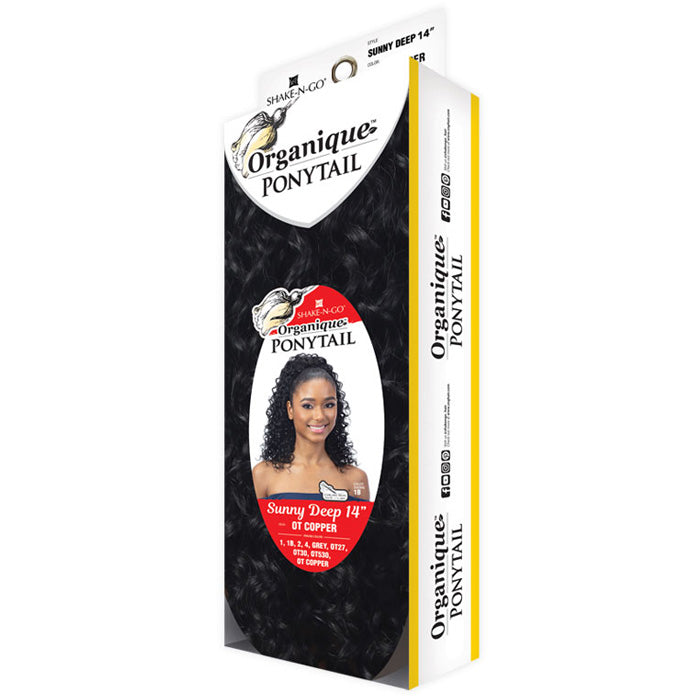 Shake N Go Organique Ponytail - SUNNY DEEP 14" Alexwigs