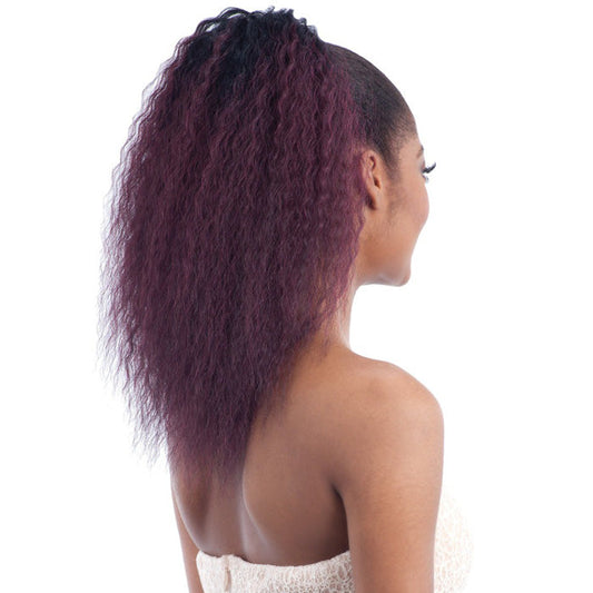 Shake-N-Go Que Human Hair Mastermix Drawstring Ponytail Q - SUPER GIRL Alexwigs