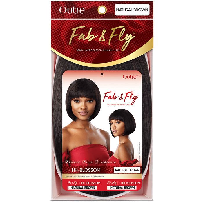 Outre Unprocessed Human Hair Fab & Fly Full Cap Wig HH-BLOSSOM Alexwigs