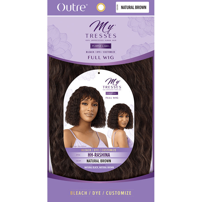 Outre Mytresses 100% Unprocessed Human Hair Full Cap Wig - RASHINA Alexwigs