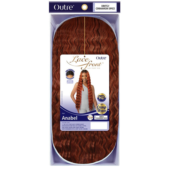 Outre HD Pre-Plucked Lace Front Wig - ANABEL - Crimp Wave Alexwigs