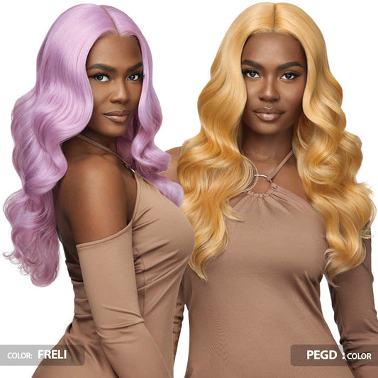 Outre Color Bomb Glueless 5" Deep Part HD Lace Front Wig - ALECIA Alexwigs
