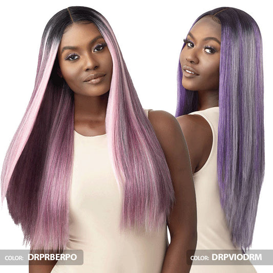 Outre Color Bomb Piano Highlights HD Transparent 5" Deep Part Lace Wig - CHARA Alexwigs